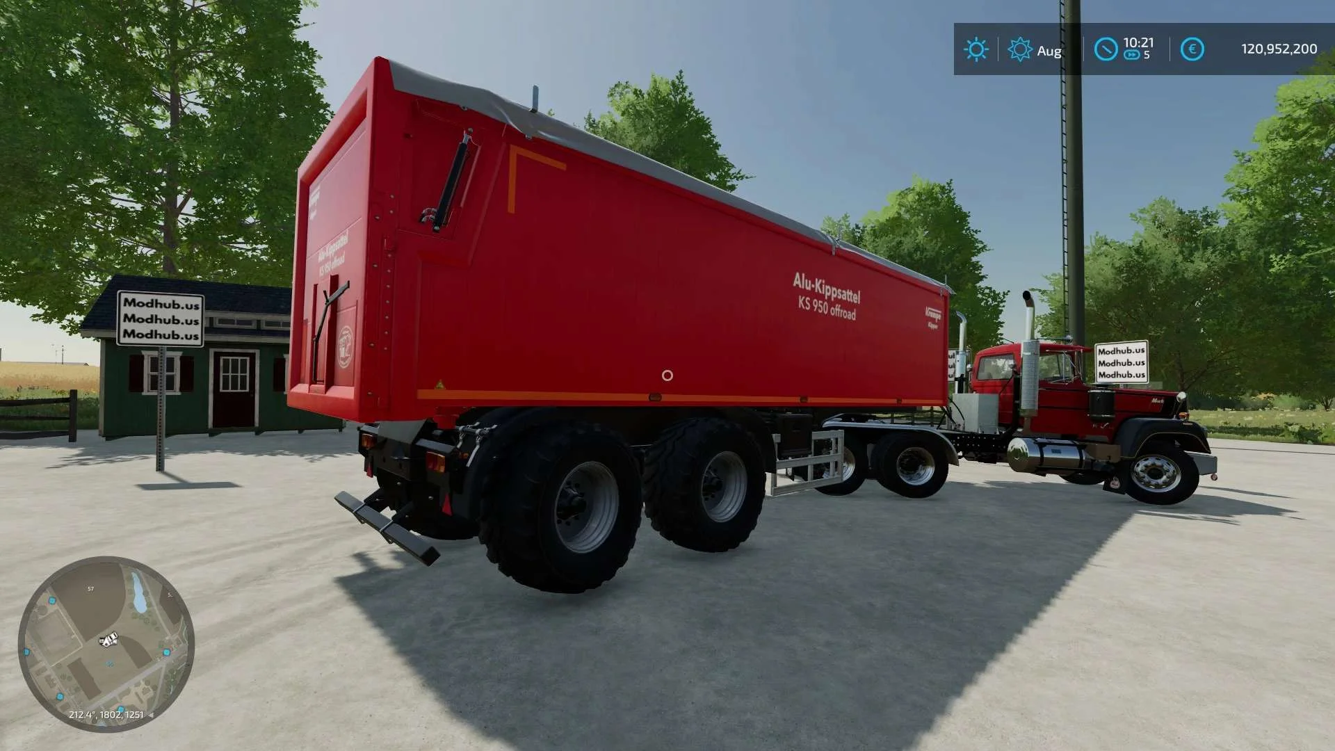 Krampe KS950 v1.0 FS22 FS22 Mod Free Download