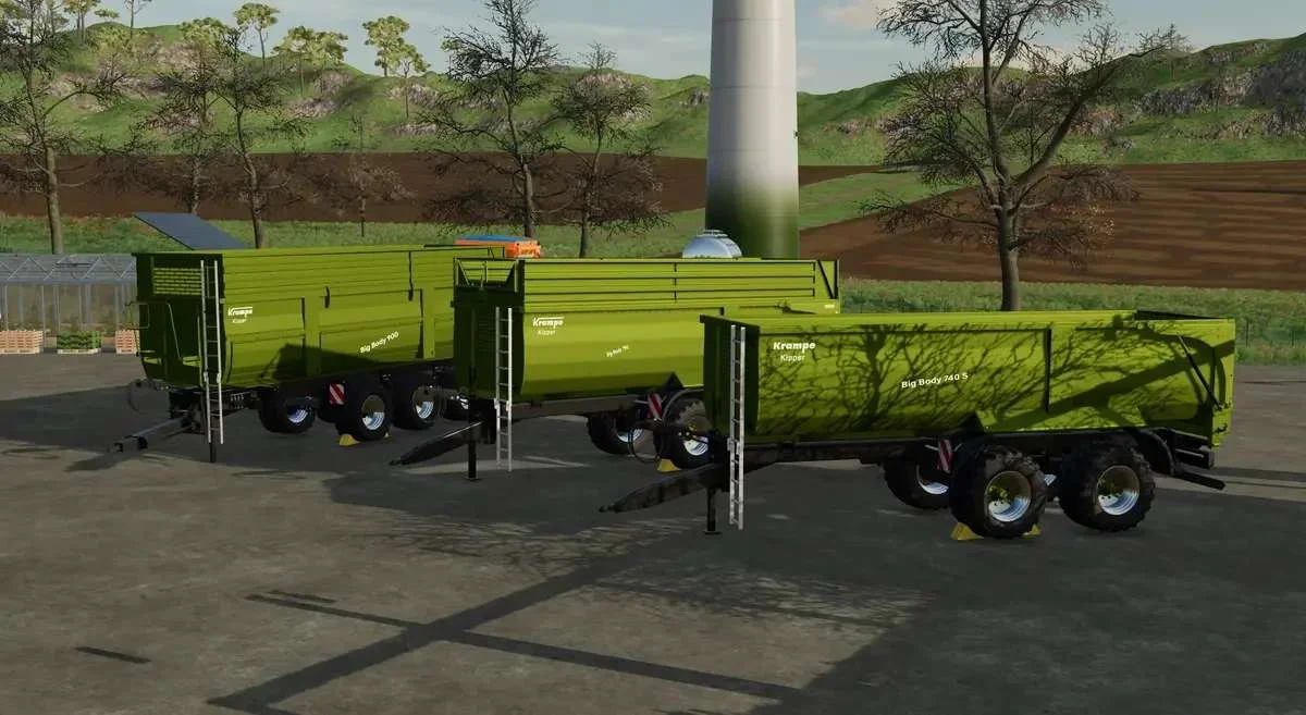 Krampe Multi BigBody’s v1.0 FS22 FS22 Mod Free Download