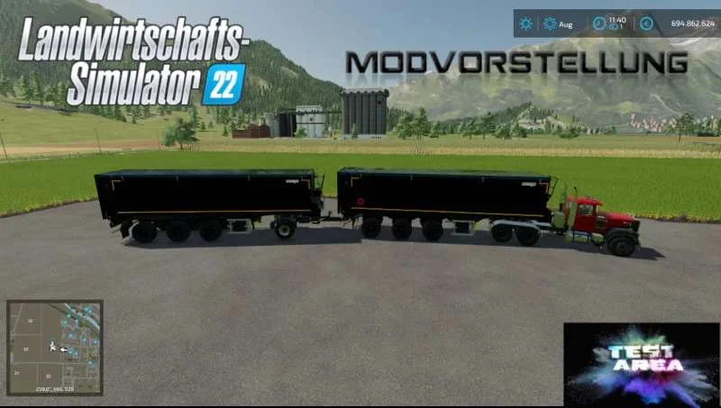 Krampe SB II 3060 from Arthur v1.0 FS22 FS22 Mod Free Download