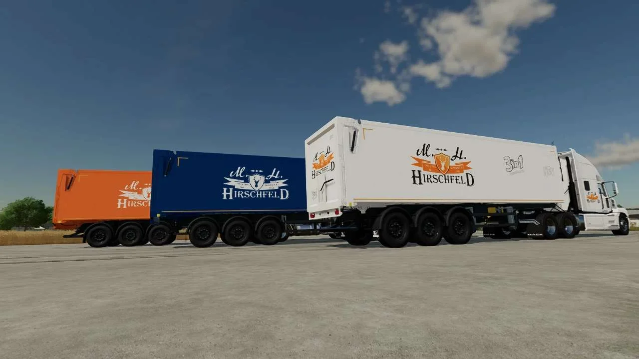 Krampe SKS 30 Hirschfeld Hauling v1.0.0.1 FS22 FS22 Mod Free Download