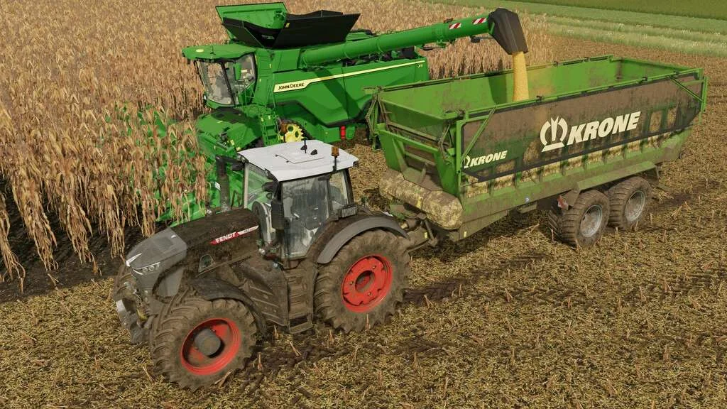 Krone GX 440 v1.0 FS22 FS22 Mod Free Download