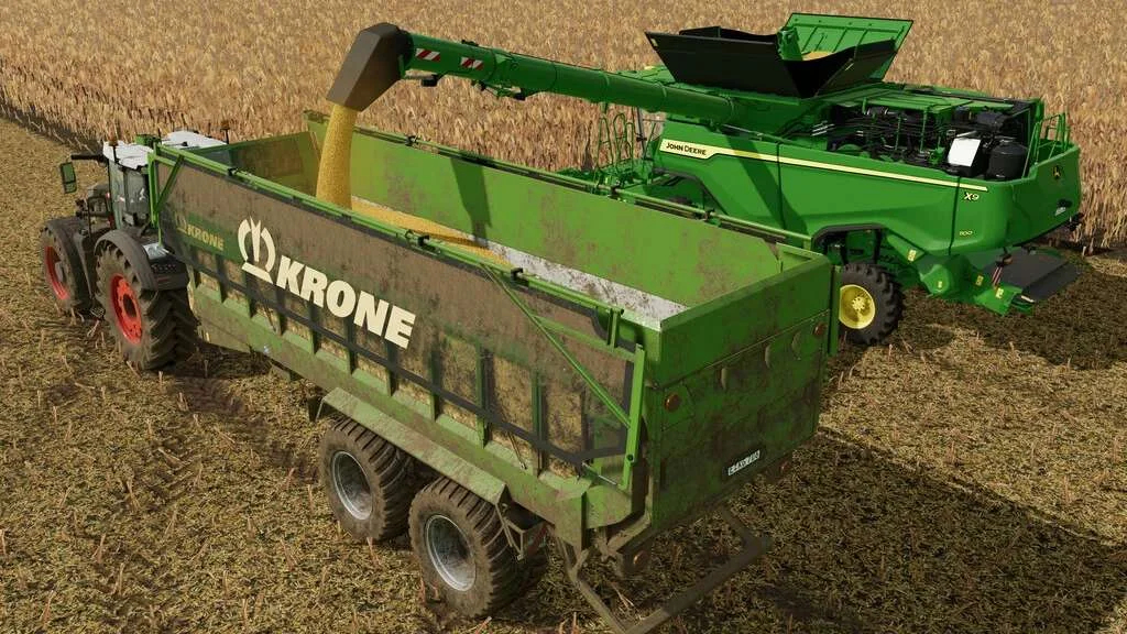Krone GX 440 v1.1 FS22 FS22 Mod Free Download