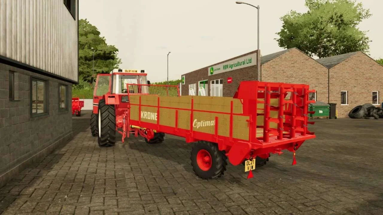 Krone Optimat/Fahr Manure Spreader Pack v1.0 FS22