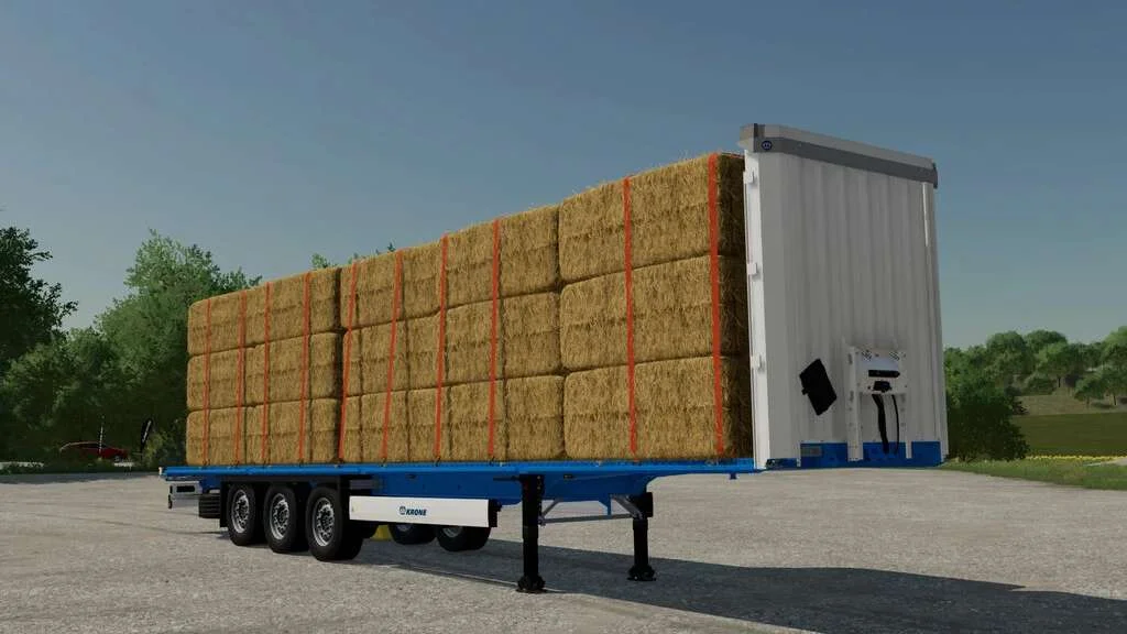 Krone Profiliner Flatbed v1.0 FS22 FS22 Mod Free Download