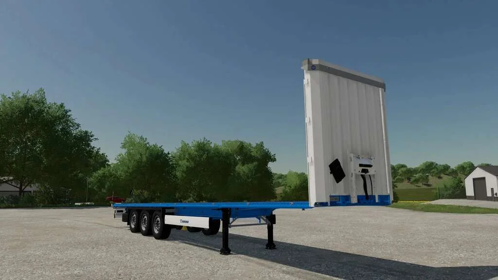 Krone Profiliner Flatbed v1.1 FS22 FS22 Mod Free Download