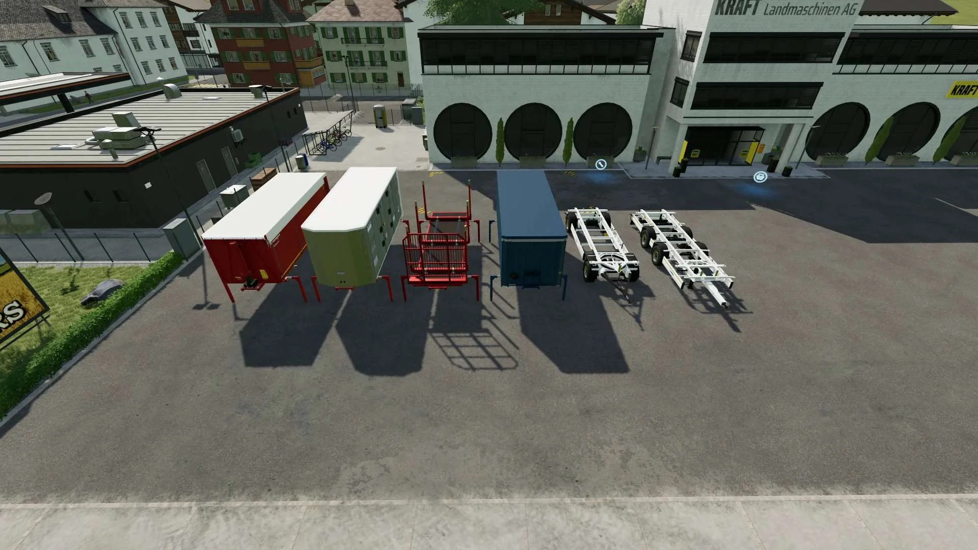 Krone Swap Bodies Pack v1.0 FS22 FS22 Mod Free Download