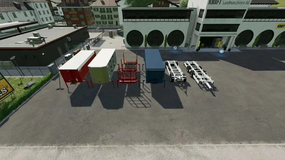 Krone Swap Bodies Pack v1.2 FS22 FS22 Mod Free Download
