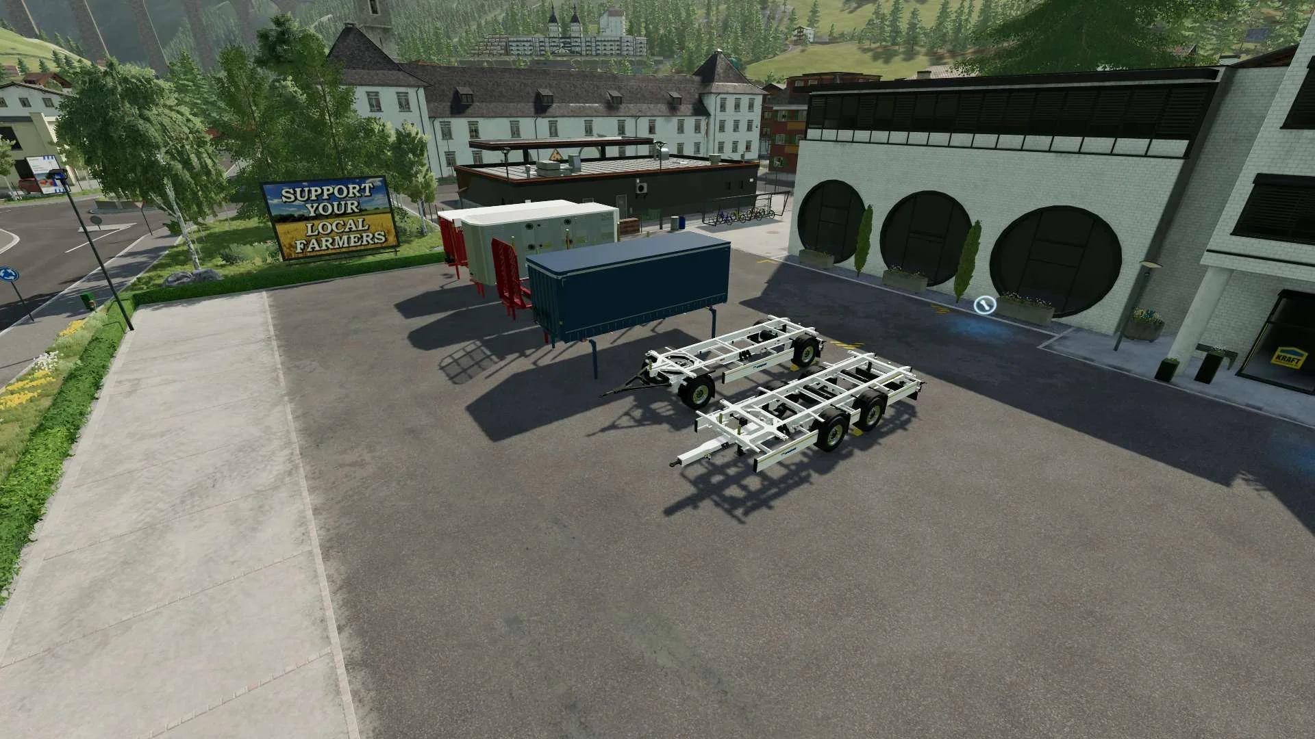 Krone Swap Bodies Pack v1.5 FS22 FS22 Mod Free Download