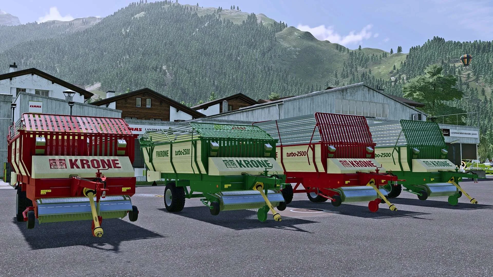 Krone Turbo 2500 v1.1 FS22 FS22 Mod Free Download