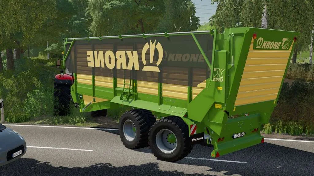 Krone TX 460 D v1.0 FS22 FS22 Mod Free Download