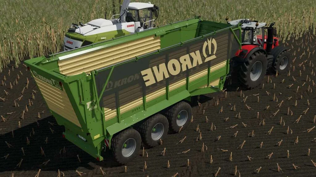Krone TX 460 D v1.1 FS22 FS22 Mod Free Download