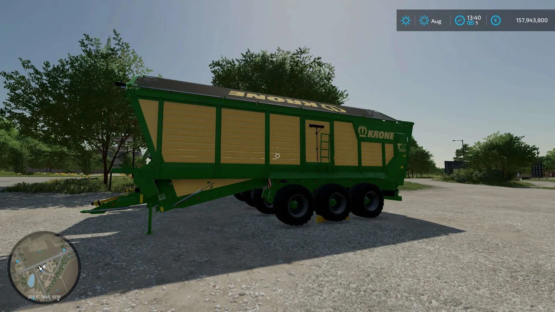 Krone TX 560 D v1.0 FS22 FS22 Mod Free Download