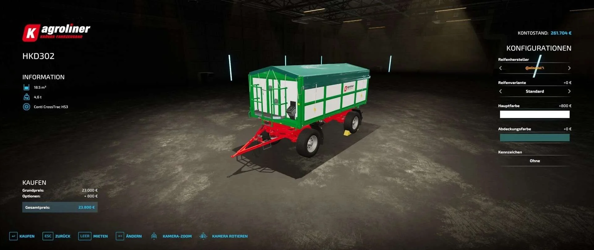 Kröger Agroliner HKD v1.0 FS22 FS22 Mod Free Download