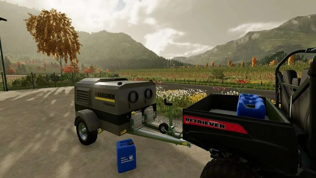 Kärcher HDC 27/34 Trailer v1.0 FS22 FS22 Mod Free Download