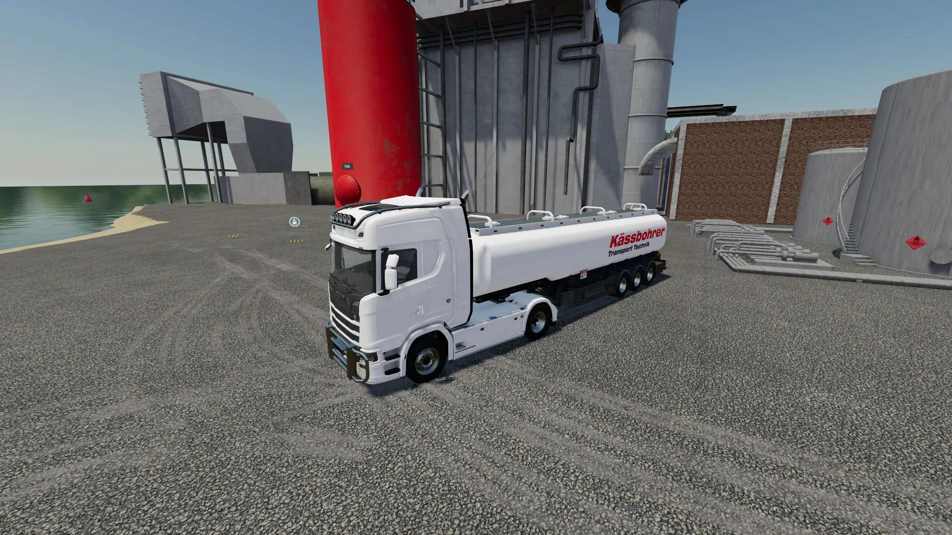 Kässbohrer Semi Tanker V1.0 FS22 FS22 Mod Free Download