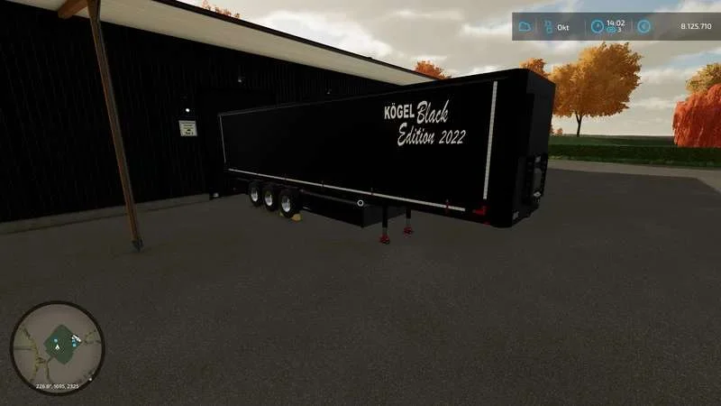 Kögel Black Edition 2022 v1.0.0.1 FS22 FS22 Mod Free Download