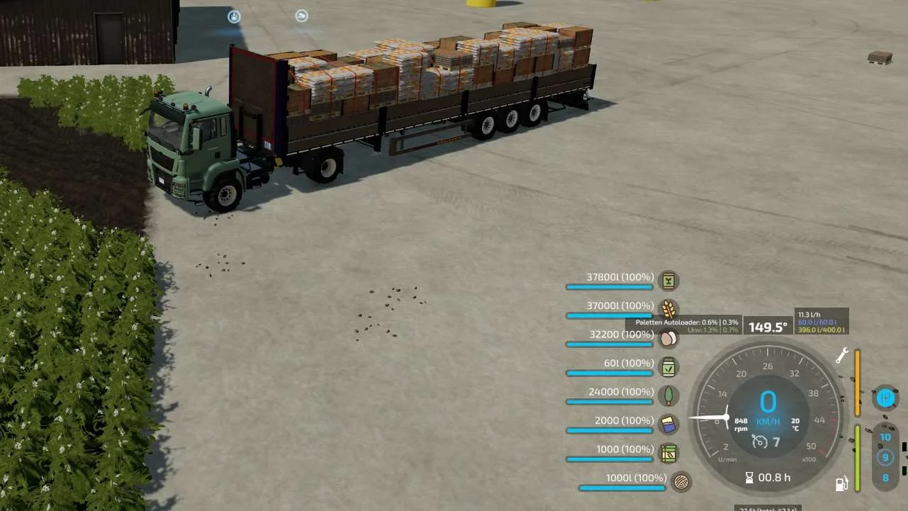 Kögel Trailer, pallets, autoloaders v0.5 FS22 FS22 Mod Free Download