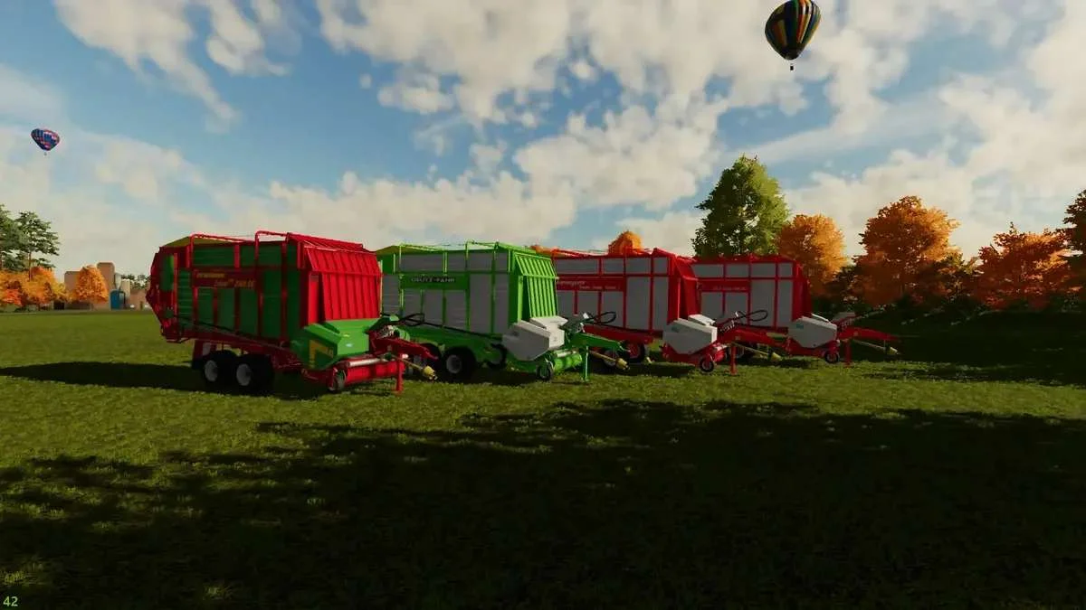 Ladewagen Pack v1.0 FS22 FS22 Mod Free Download