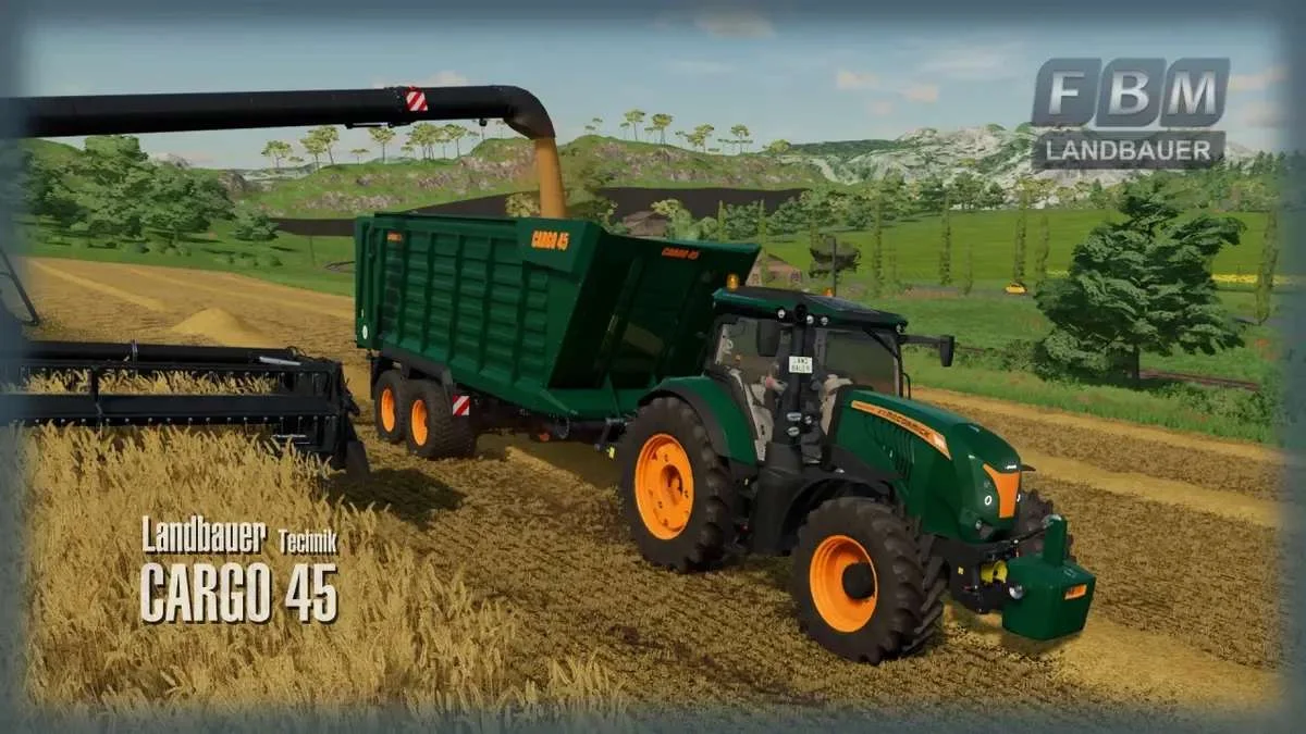Landbauer CARGO 45 v1.0 FS22 FS22 Mod Free Download