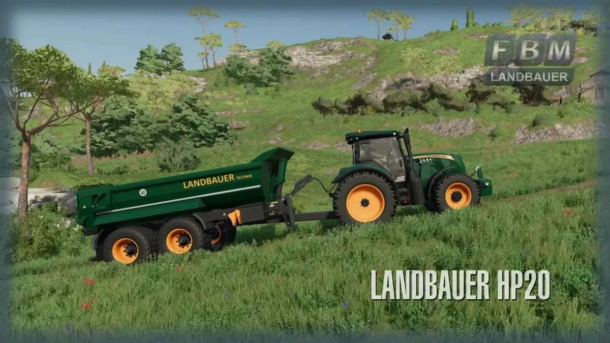 Landbauer HP20 v1.0 FS22 FS22 Mod Free Download