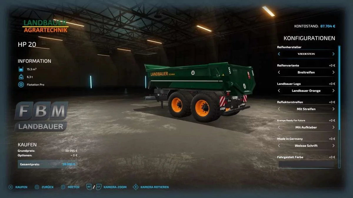 Landbauer HP20 v1.1 FS22