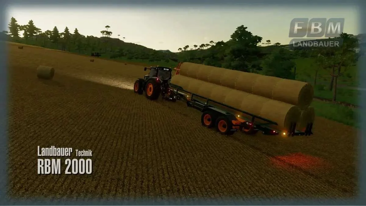 Landbauer RBM 2000 v1.0 FS22 FS22 Mod Free Download
