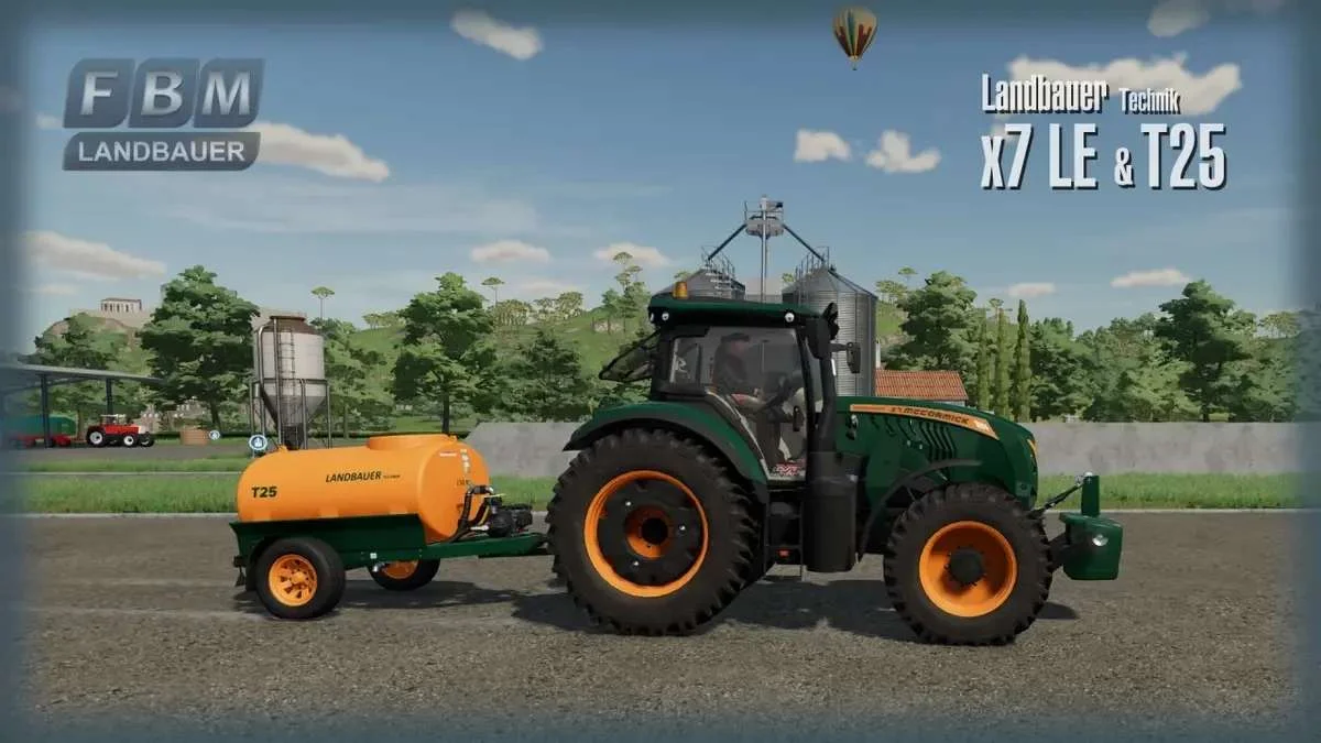 Landbauer T25 v1.0 FS22 FS22 Mod Free Download