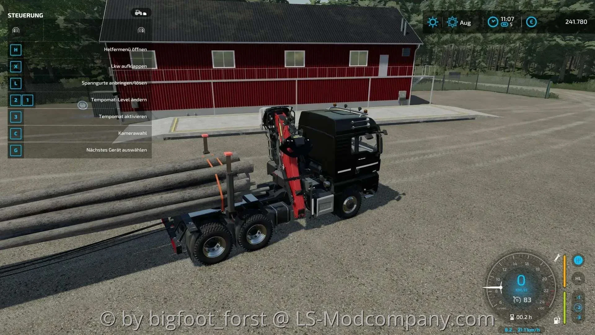 Langholz lkw v1.0.3 FS22 FS22 Mod Free Download
