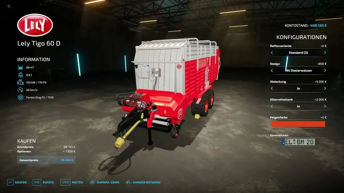 Lely Tigo 60D v1.0 FS22