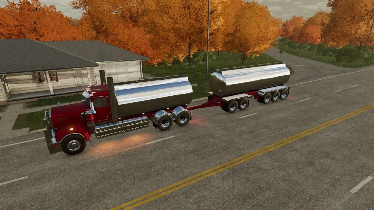 Liquid Tanks for Kenworth v1.0 FS22 FS22 Mod Free Download