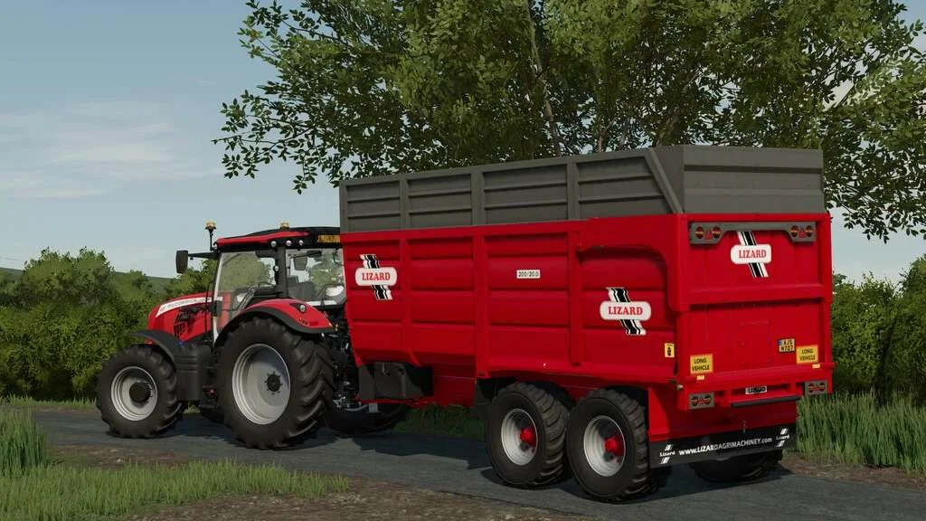 Lizard 20T Trailer v1.0 FS22 FS22 Mod Free Download