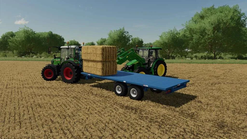 Lizard 22 Bale Trailer v1.0 FS22 FS22 Mod Free Download
