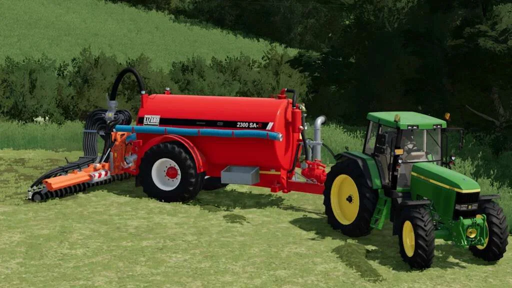 Lizard 2300SA-R Slurry Spreader v1.0 FS22 FS22 Mod Free Download