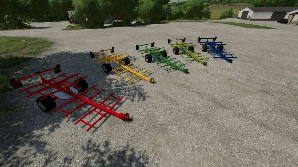 Lizard 8 Bale Trailer v1.0 FS22 FS22 Mod Free Download