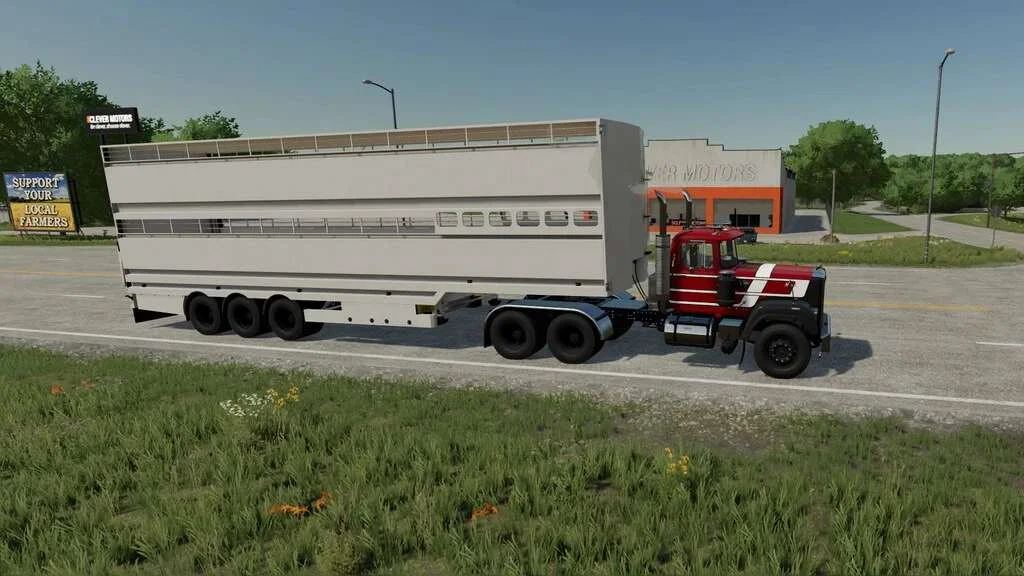 Lizard AM Transport Cattle v1.0 FS22 FS22 Mod Free Download