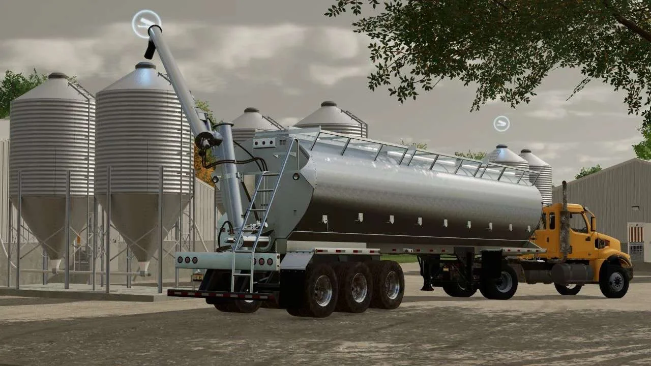 Lizard Bulkfeed Trailer v1.0 FS22
