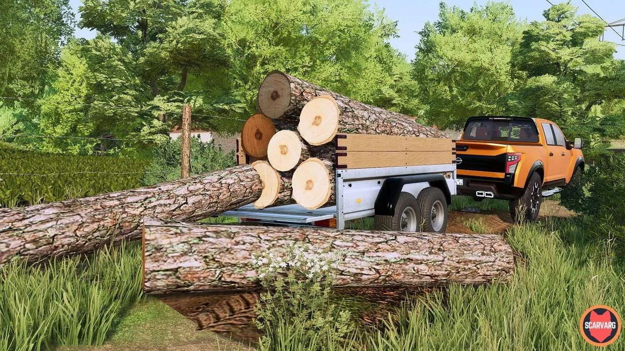 Lizard Car Trailer (Simple IC) v1.0 FS22 FS22 Mod Free Download