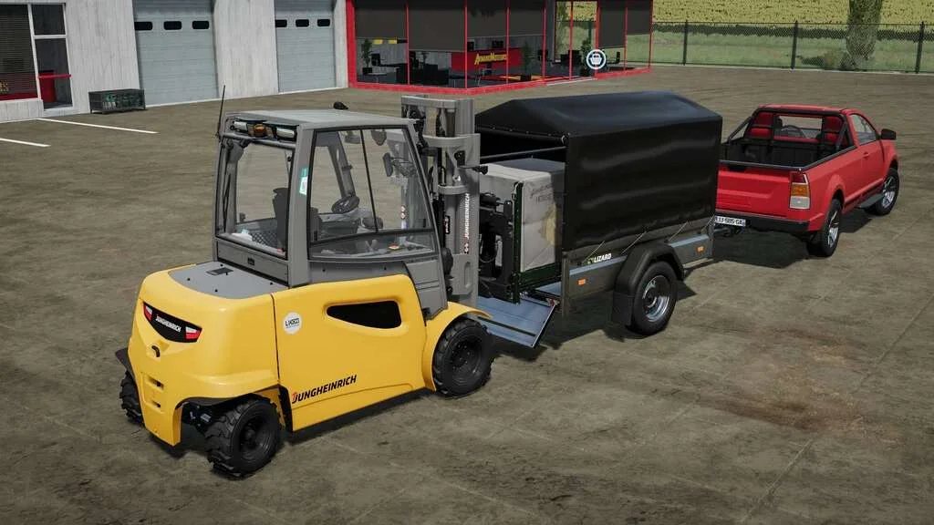 Lizard Car Trailer v1.0 FS22 FS22 Mod Free Download