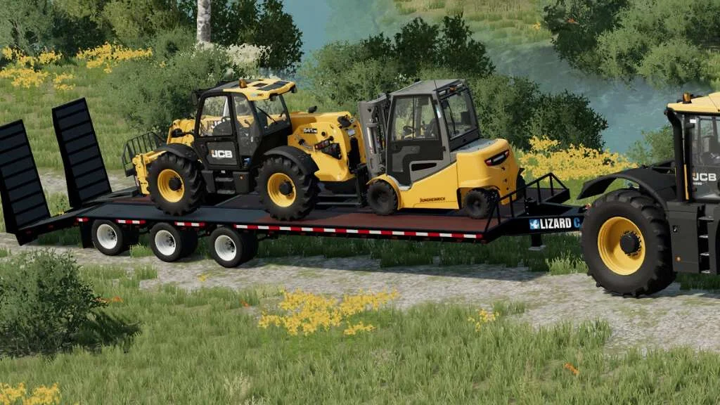 Lizard Class C 450/455/460 Low Loader v1.0 FS22 FS22 Mod Free Download