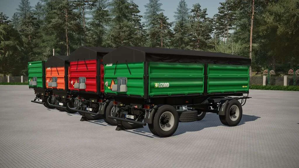 Lizard D Trailer Pack v1.0 FS22 FS22 Mod Free Download