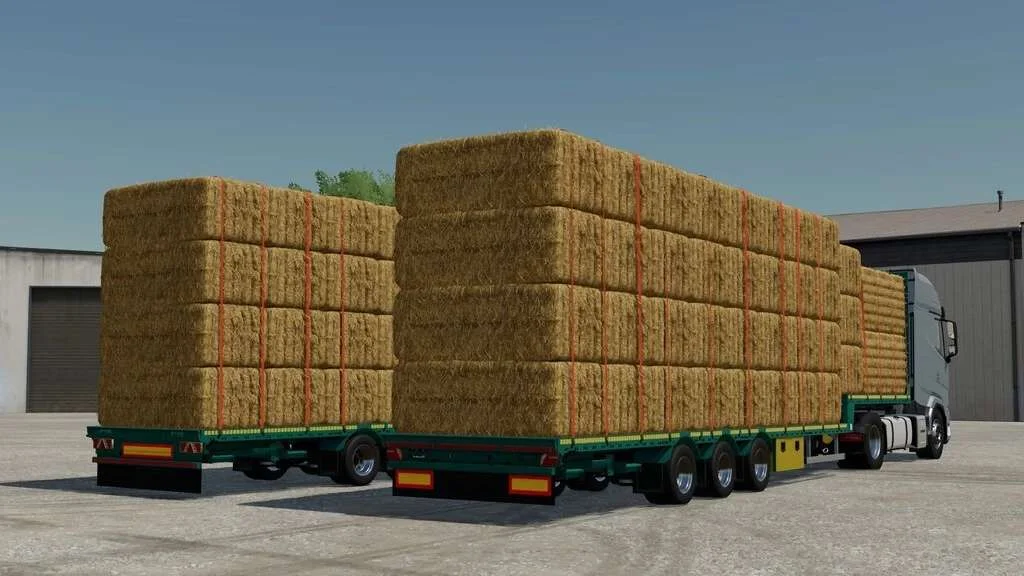 Lizard Flatbed Semitrailer v1.0 FS22 FS22 Mod Free Download