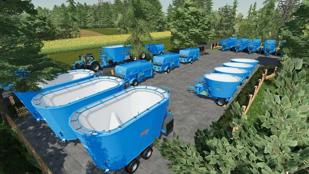 Lizard Forage Wagons v1.0 FS22 FS22 Mod Free Download