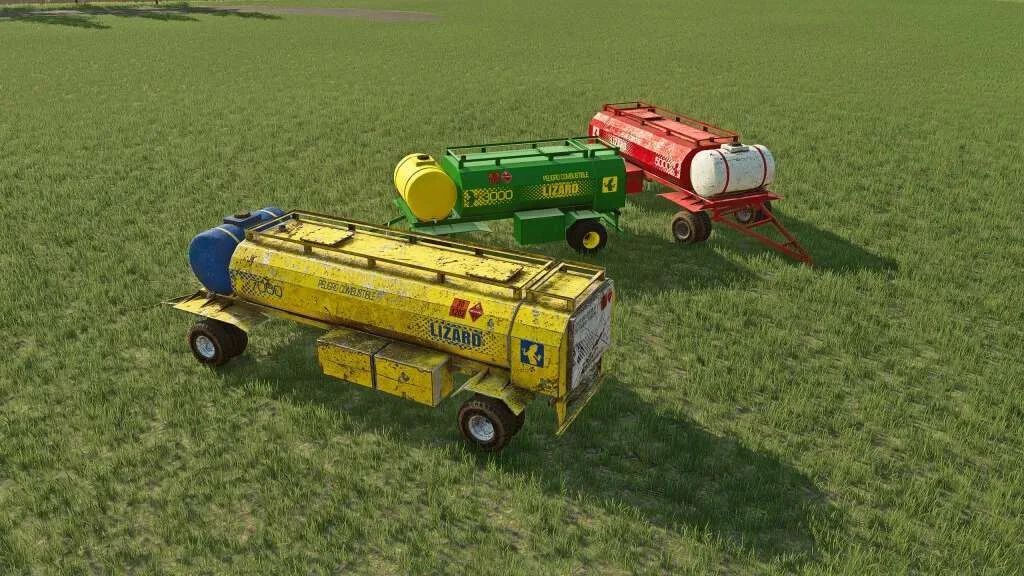 Lizard Fuel Tanks Pack v1.0 FS22 FS22 Mod Free Download