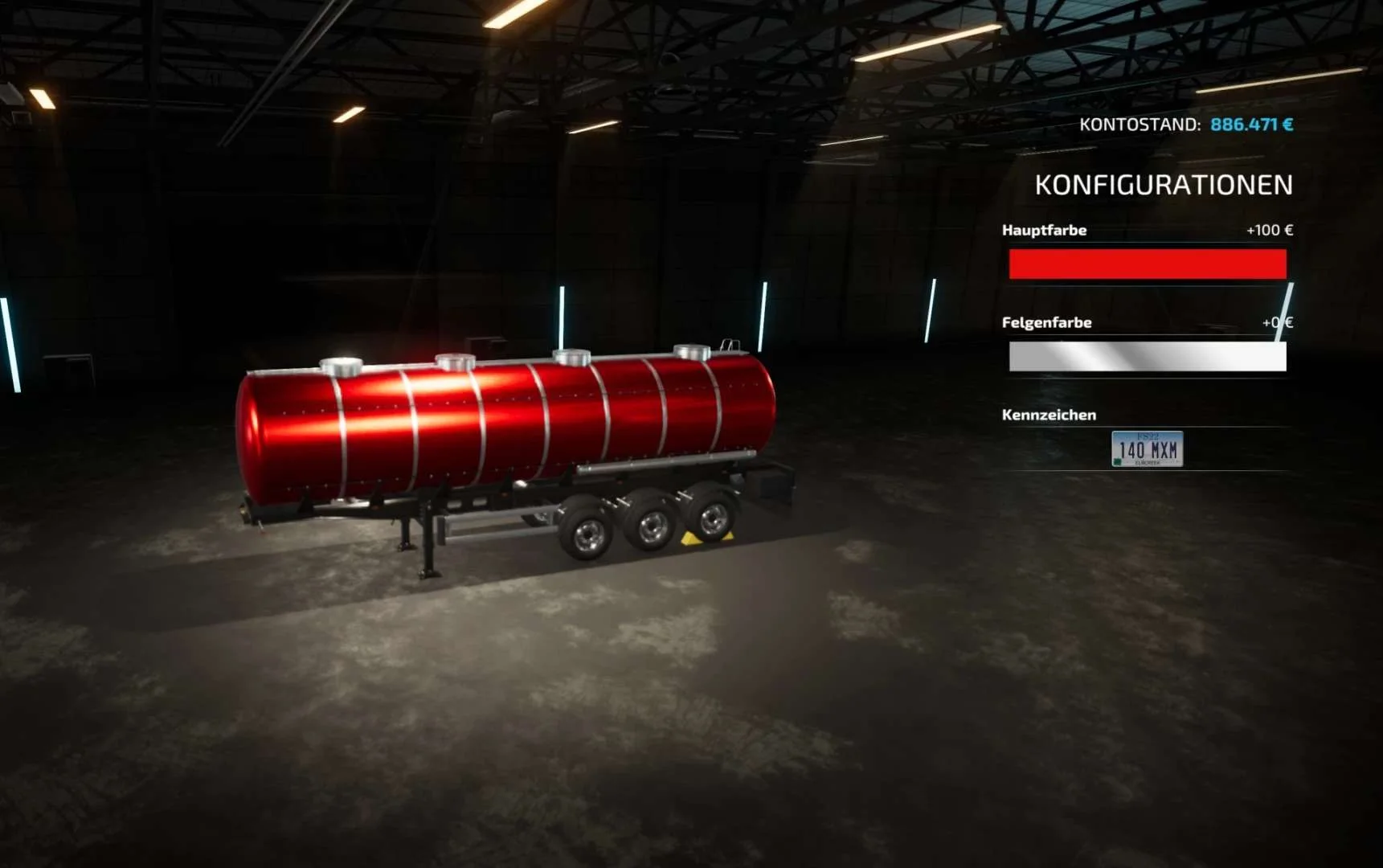 LIZARD MKS32 all liquids color selection v1.0 FS22 FS22 Mod Free Download