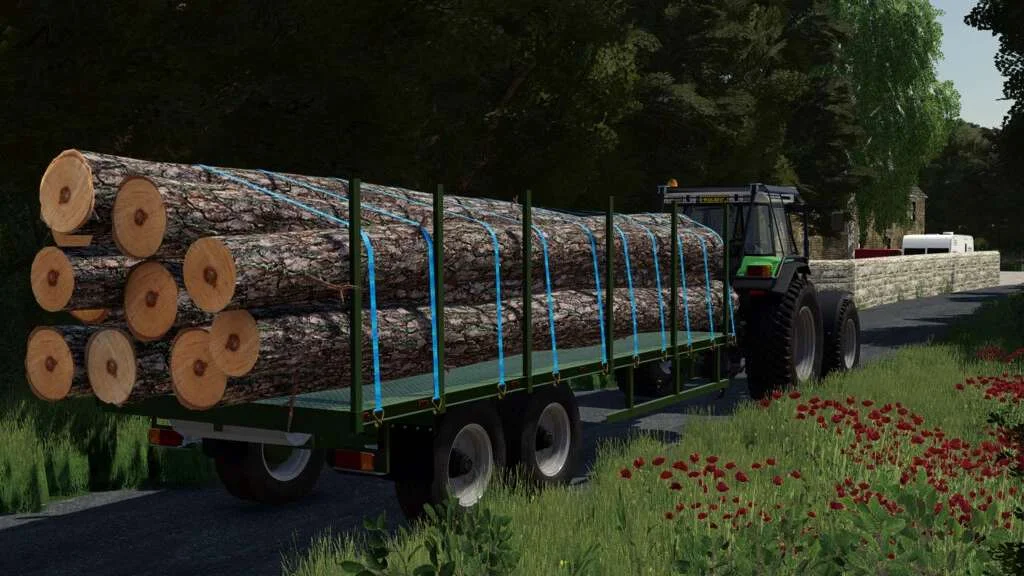 Lizard Modular Trailer v1.0 FS22 FS22 Mod Free Download