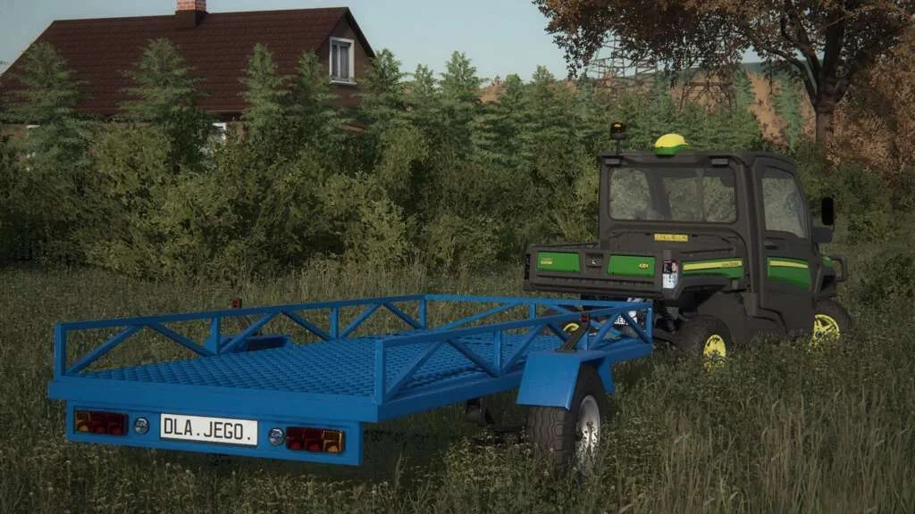 Lizard Self-Made Trailer v1.0 FS22 FS22 Mod Free Download