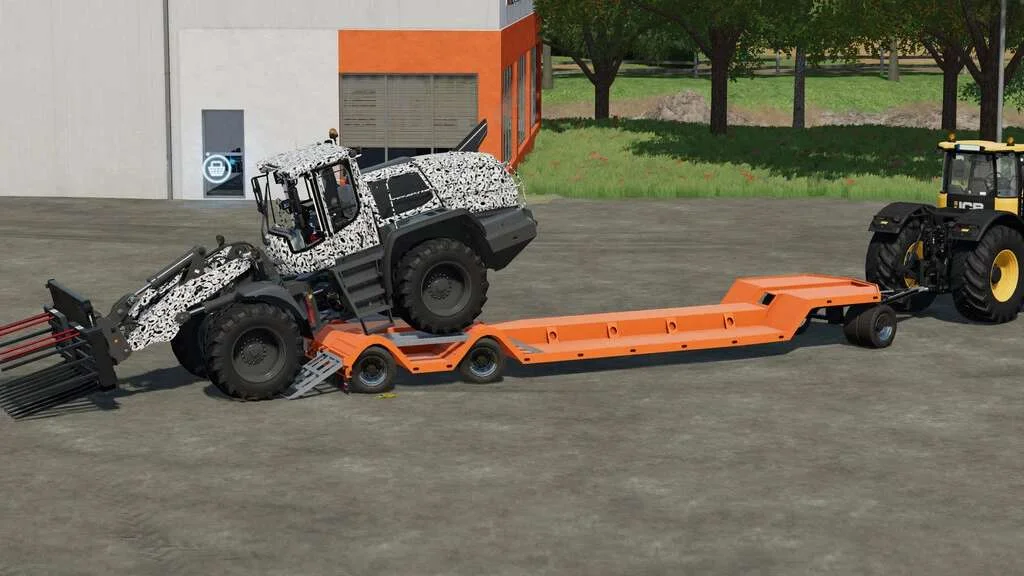 Lizard Special Lowloader TL38 v1.0 FS22 FS22 Mod Free Download