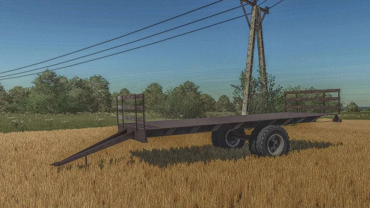 Lizard Straw Trailer v1.0 FS22 FS22 Mod Free Download