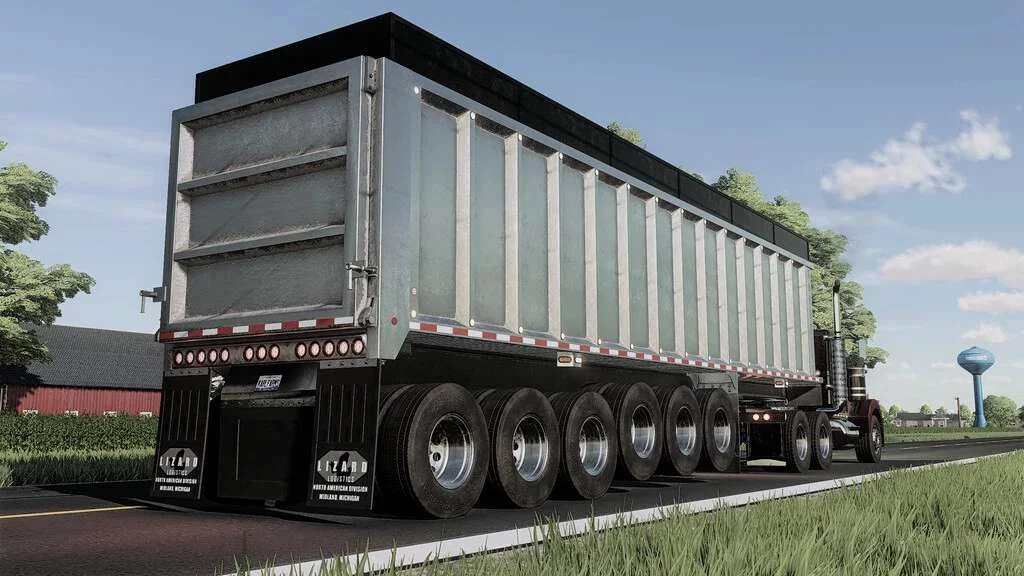 Lizard Superior End Dump Trailer Pack v1.0 FS22 FS22 Mod Free Download