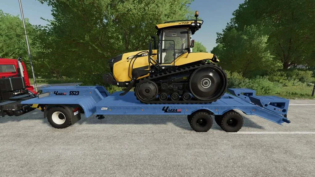 Low Loader 5523 v1.0 FS22 FS22 Mod Free Download